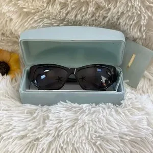 New with tags Karen Walker 58mm Wrap Sunglasses Black smoke Superhero #Superhero Karen Walker | Accessories | New With Tags Karen Walker 58mm  main image 3